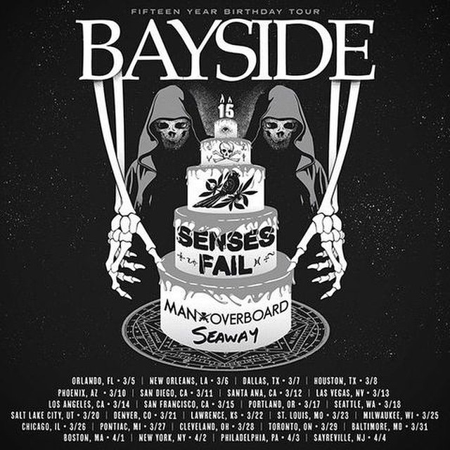 Bayside Announce 15th Anniversary Tour Highlight Magazine
