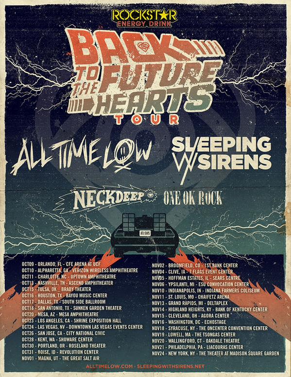 Neck Deep Added To All Time Low's 'Back to the Future Hearts' Tour