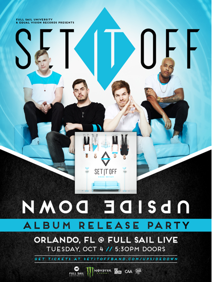 Set It Off Announce Album Release Party at Full Sail University