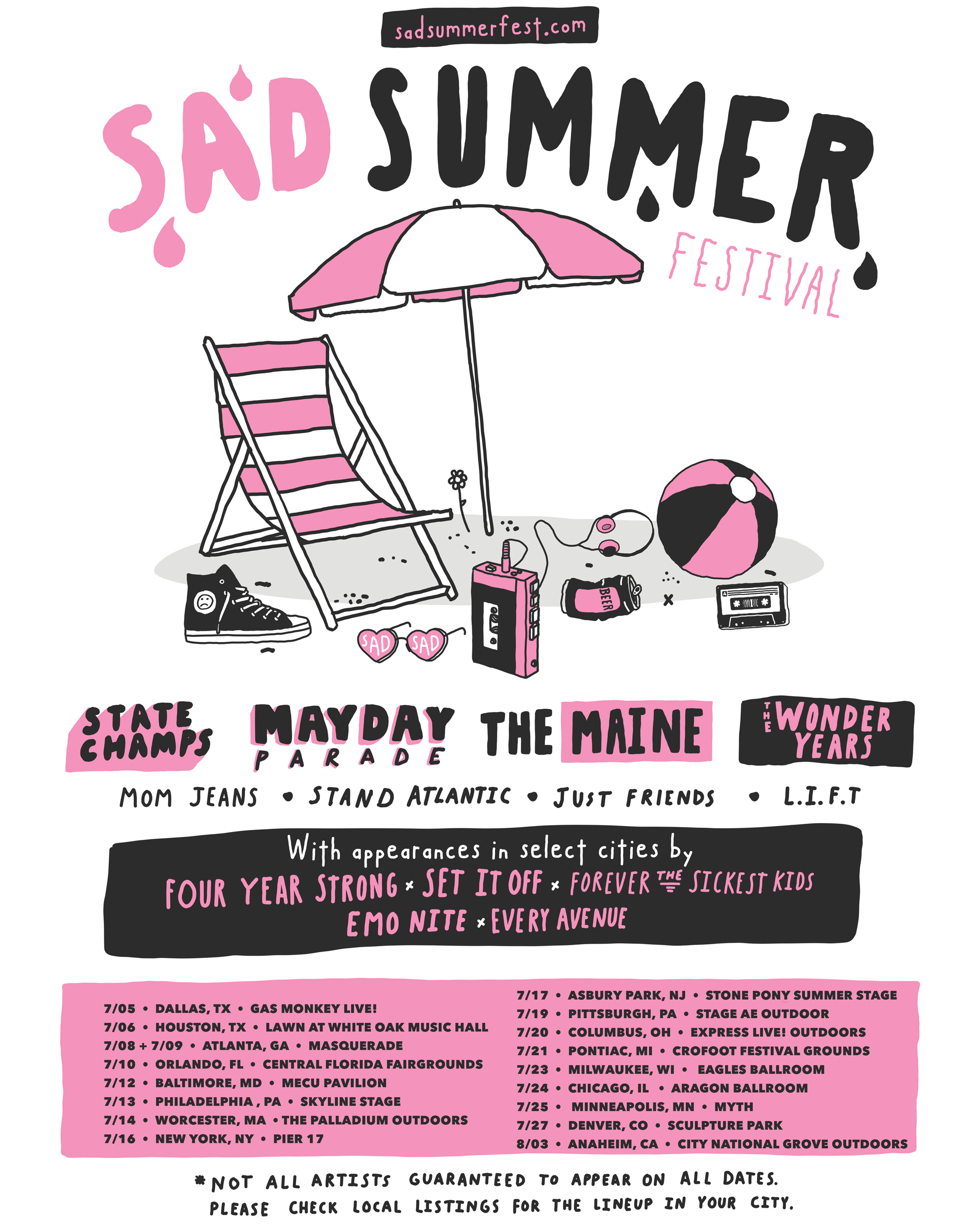 Sad Summer Festival announces 2019 inaugural run featuring Mayday