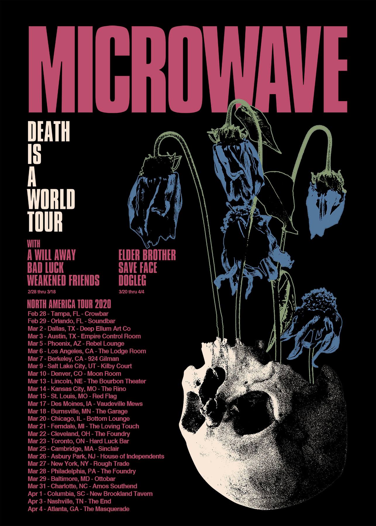 Microwave announce spring North American tour Highlight Magazine