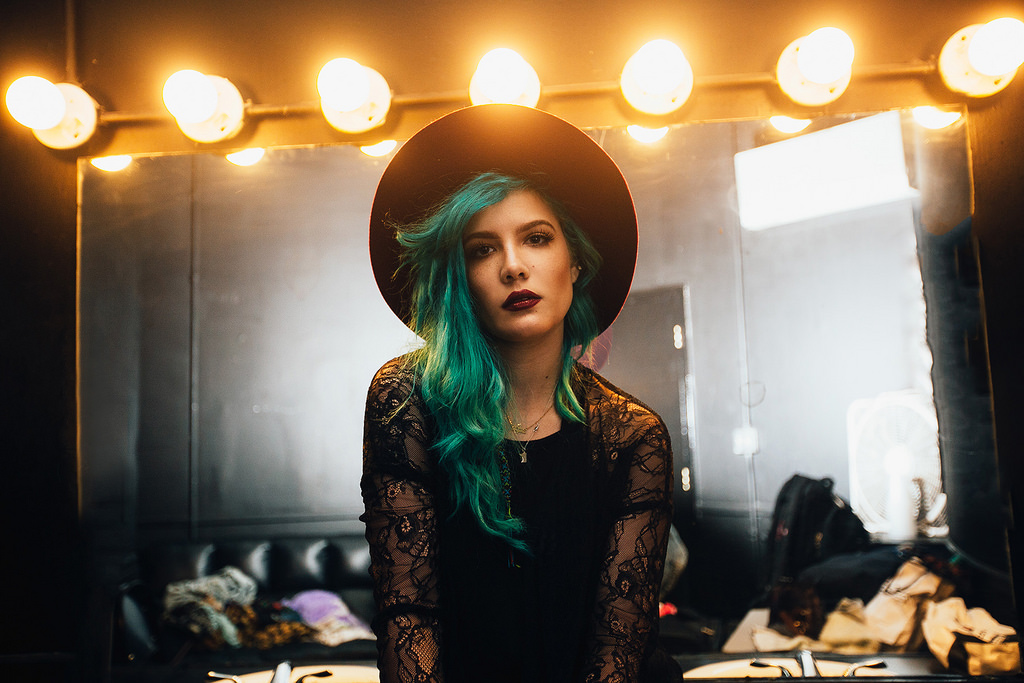 Halsey's Badlands Era: A Look Back at Her Iconic Blue Hair - wide 1