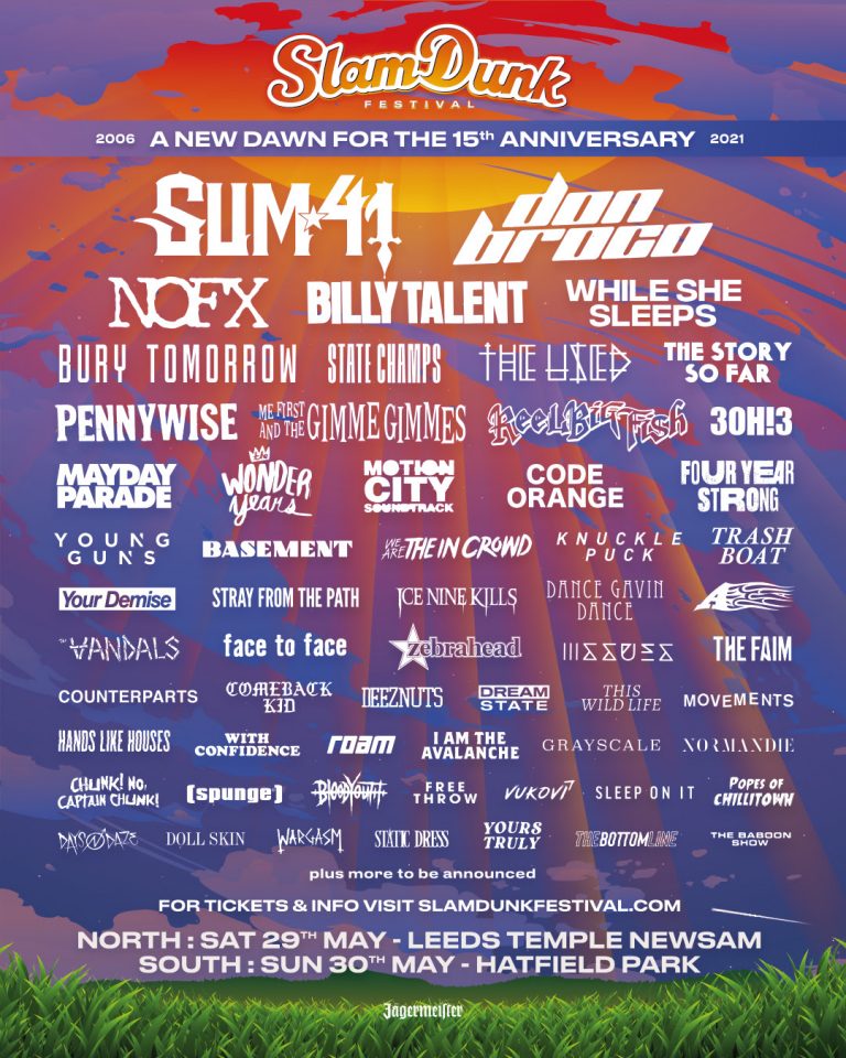 Slam Dunk adds more artists to 2021 lineup | Highlight Magazine