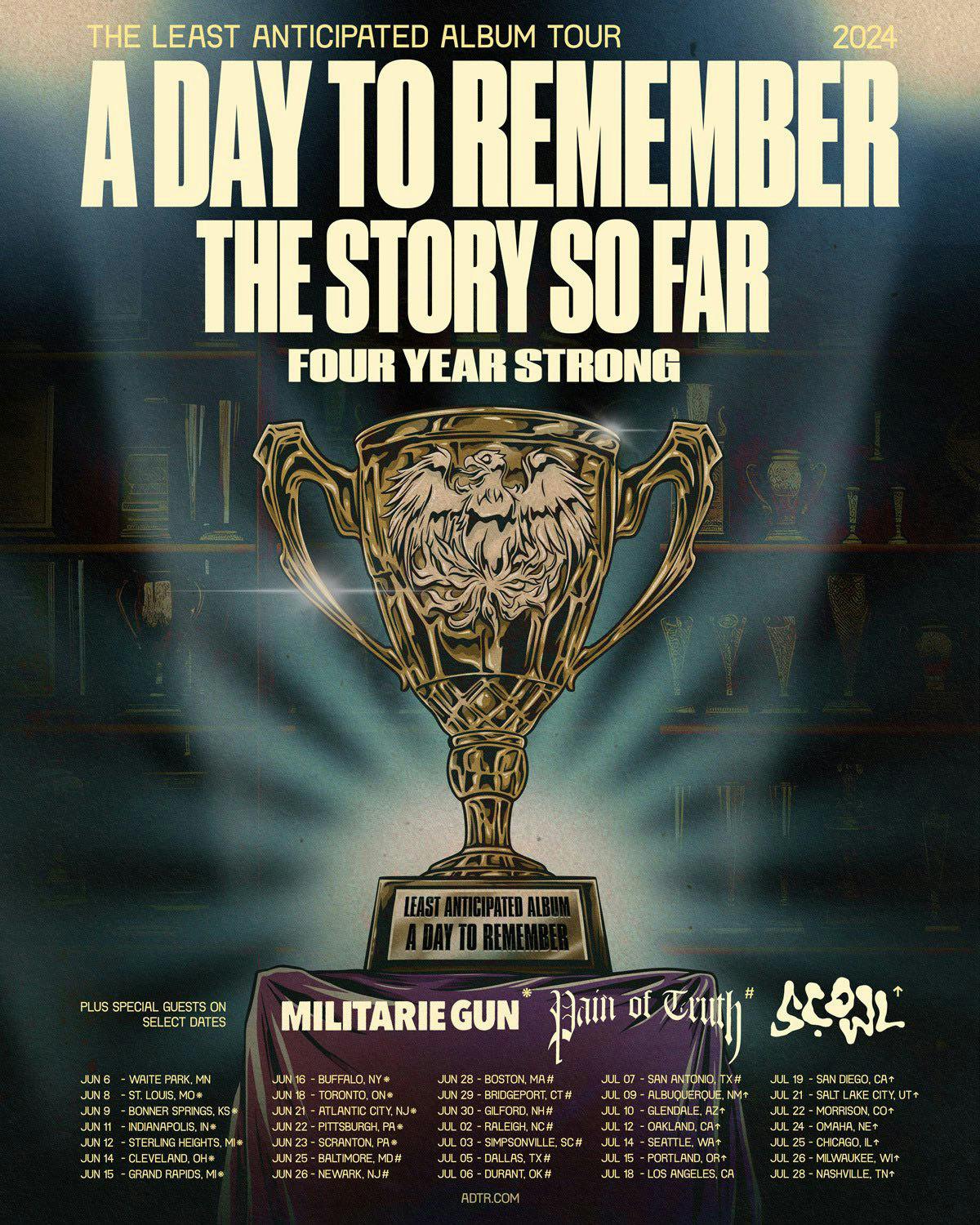 A Day To Remember announce North American tour Highlight Magazine